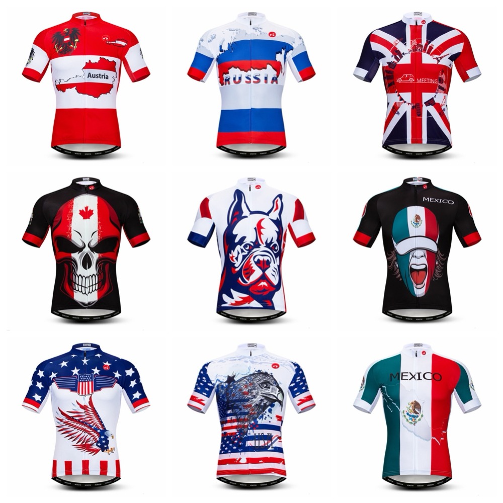 Mountain Biking France - cycling jersey Men Mountain Bike jersey