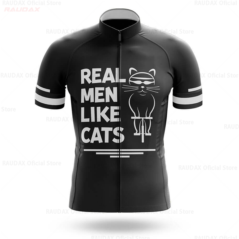 Cycling Jersey Men CARTOON CAT - مراجعة Mountain Biking Cartoon وسعره