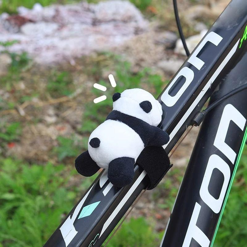 Panda Cartoon Pendant Bicycle  - مراجعة Mountain Biking Cartoon وسعره