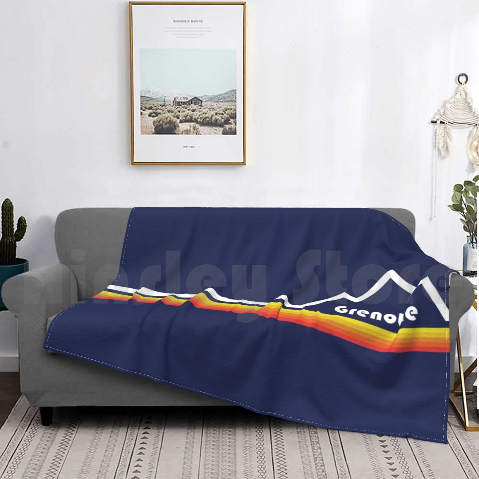 Grenoble , France Blanket For  - مراجعة Mountain Biking France وسعره