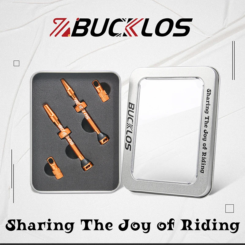 BUCKLOS Bicycle Presta Valve 4 - مراجعة Tubeless Valve Core وسعره