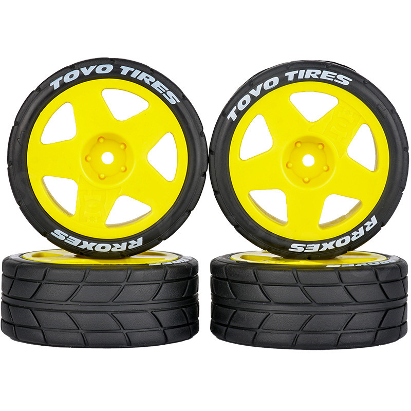 4PCS Racing Road Rubber Tires  - مراجعة Tire Insert Foam وسعره