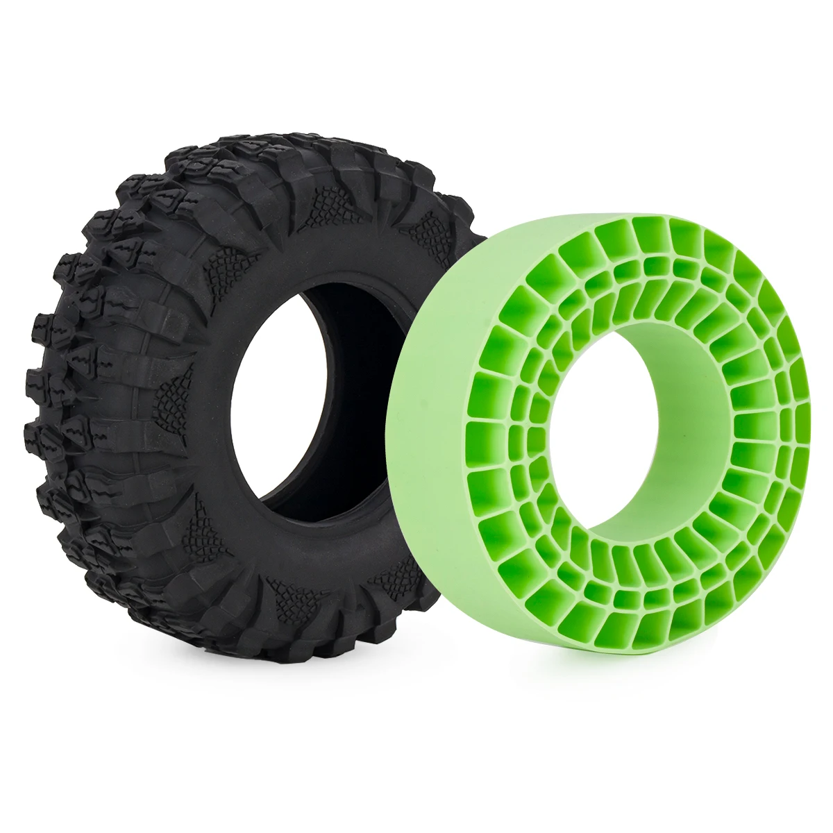 RC Crawler Tire Silica Gel Ins - مراجعة Tire Insert Foam وسعره