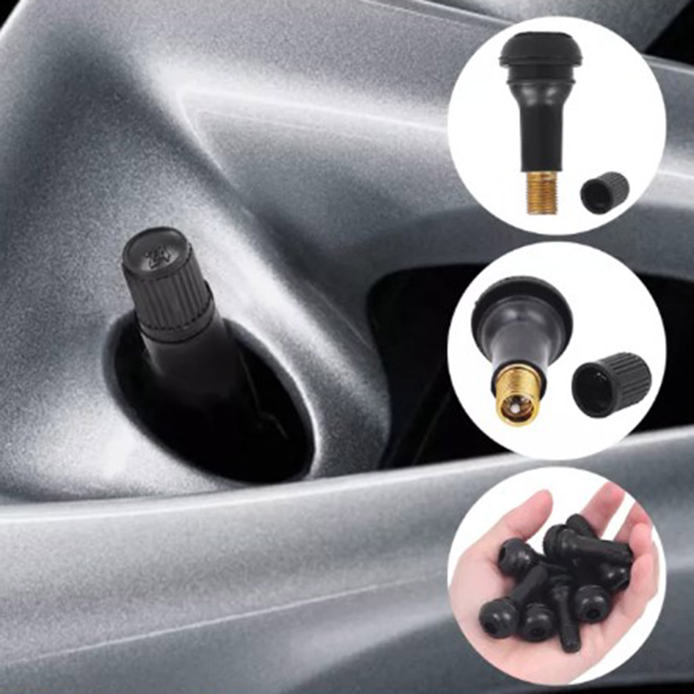 4Pcs Universal TR412 Snap-in R - مراجعة Tubeless Valve Core وسعره
