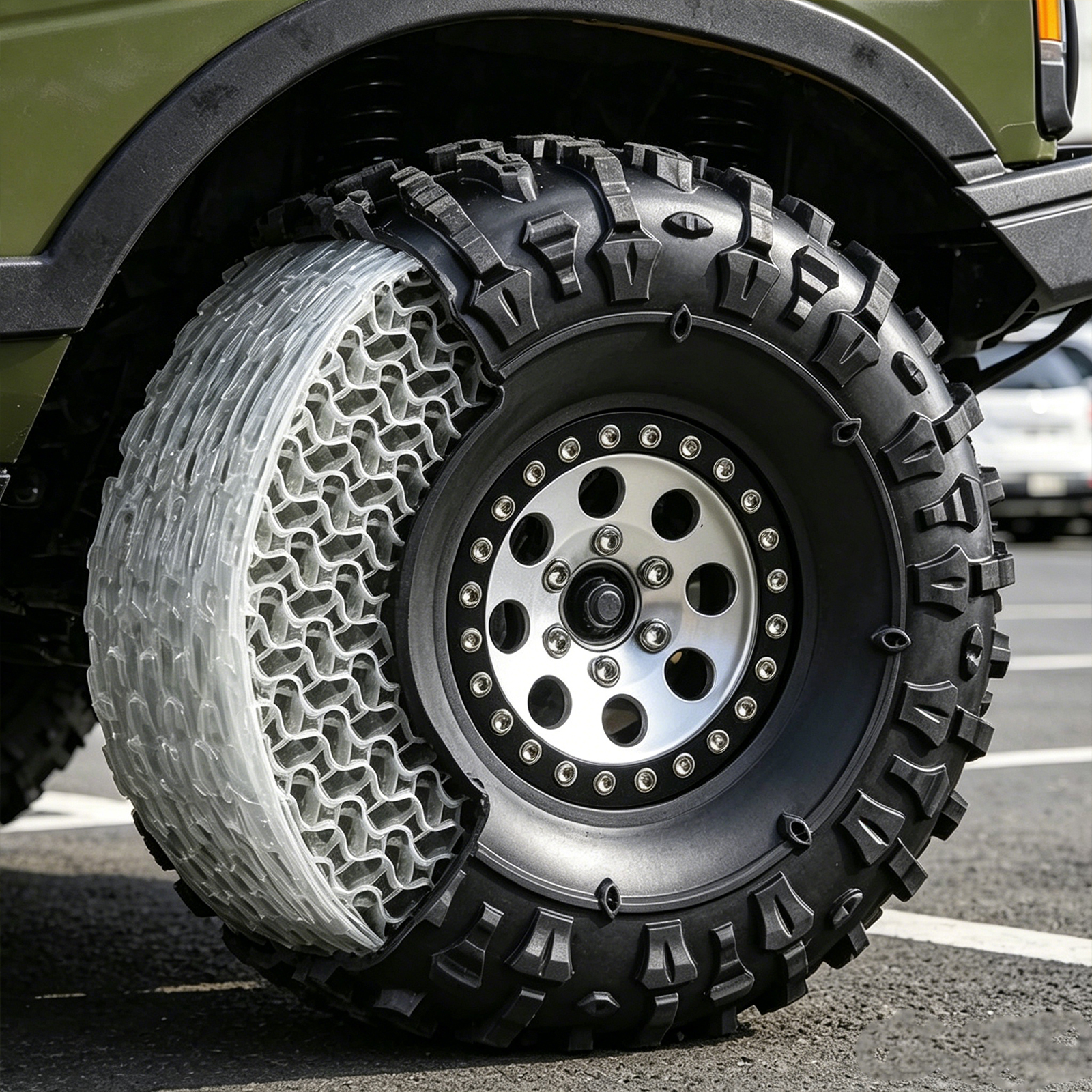 4Pcs 3D Printing TPU Tire Fill - مراجعة Tire Insert Foam وسعره