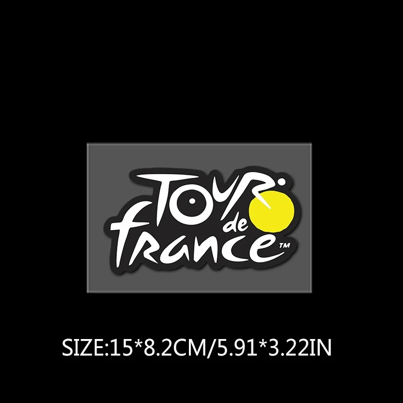 1Pc Tour de France Logo Vinyl  - مراجعة Mountain Biking France وسعره