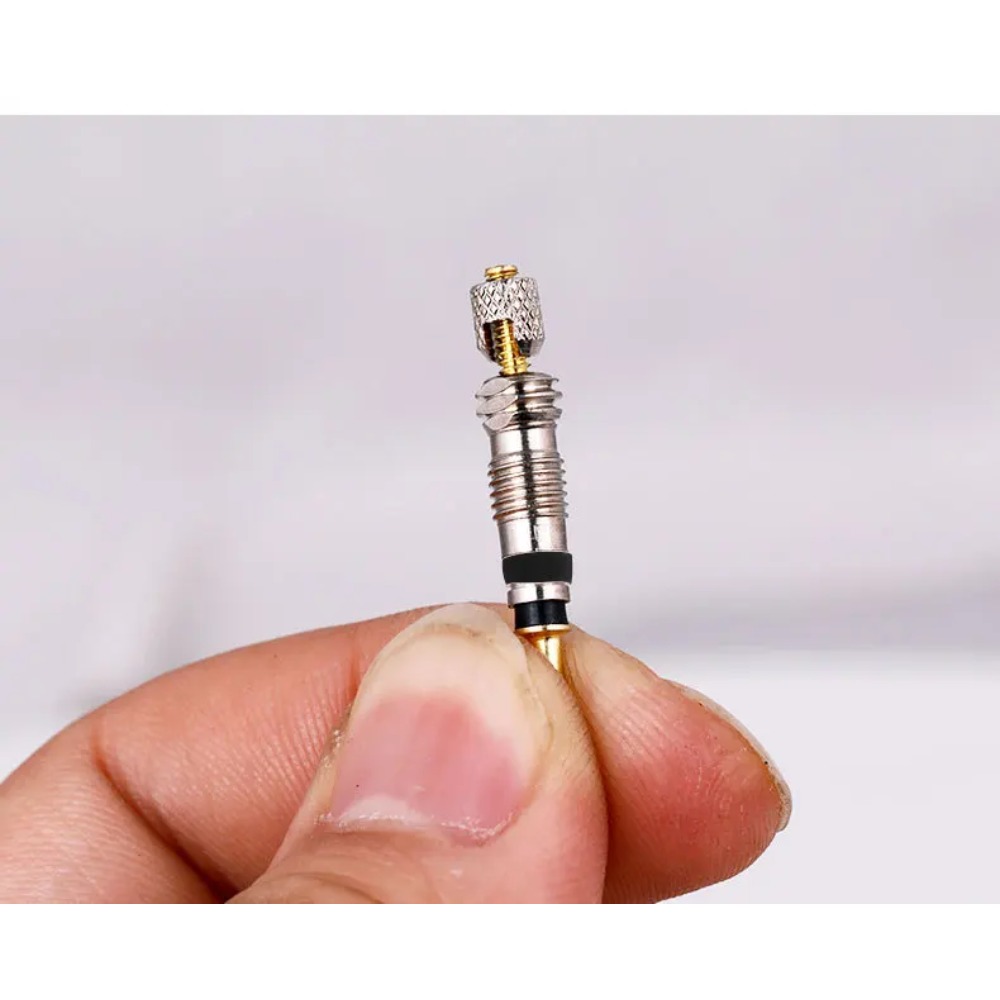 6/18PcsBicycle Valve Core Fren - مراجعة Tubeless Valve Core وسعره