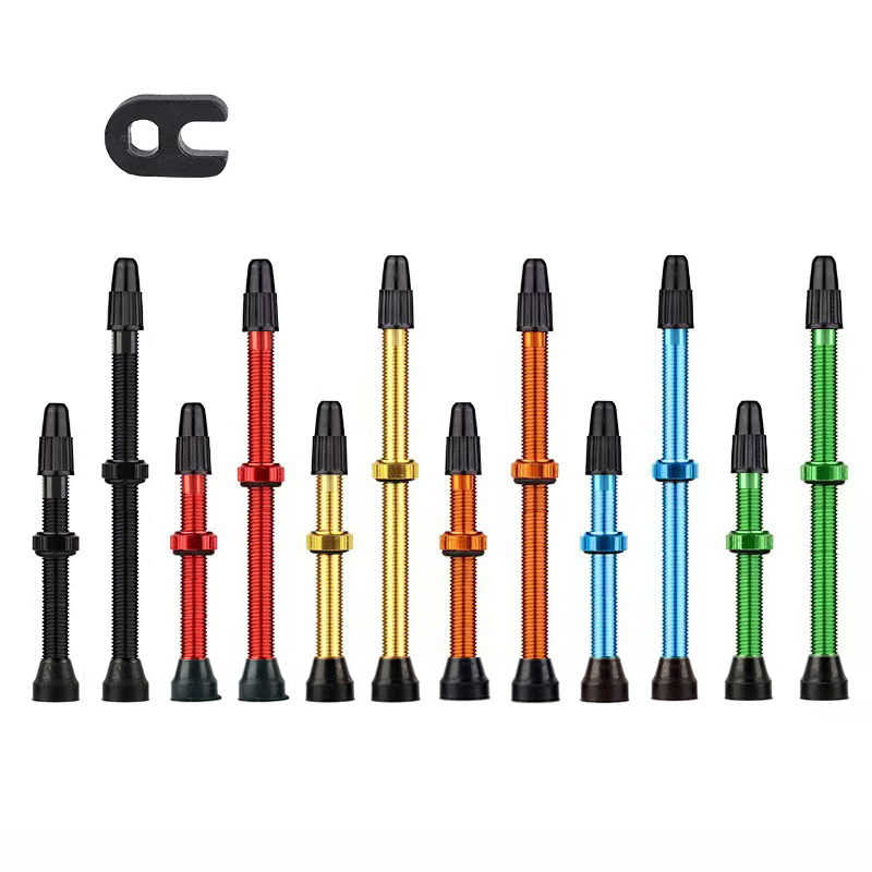 2pcs Bike Bicycle Tubeless Pre - مراجعة Tubeless Valve Core وسعره
