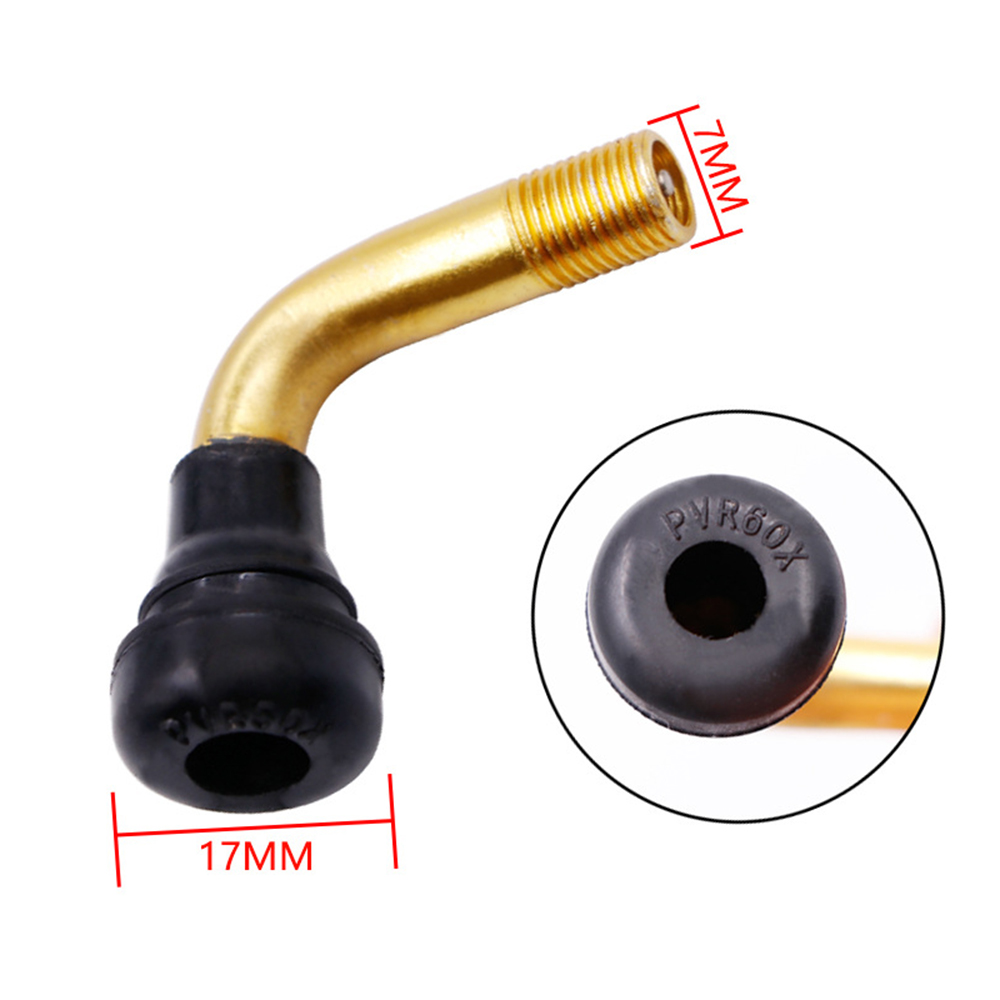 4Pc Rubber Angle Valve 50/pvr6 - مراجعة Tubeless Valve Core وسعره
