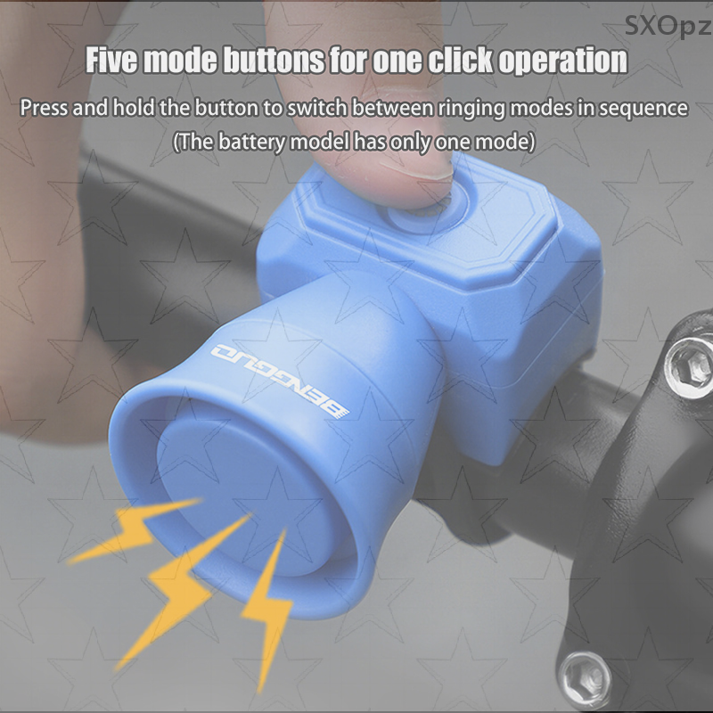 Safety Bicycle Bell, USB Charg - مراجعة Mountain Biking Essentials وسعره