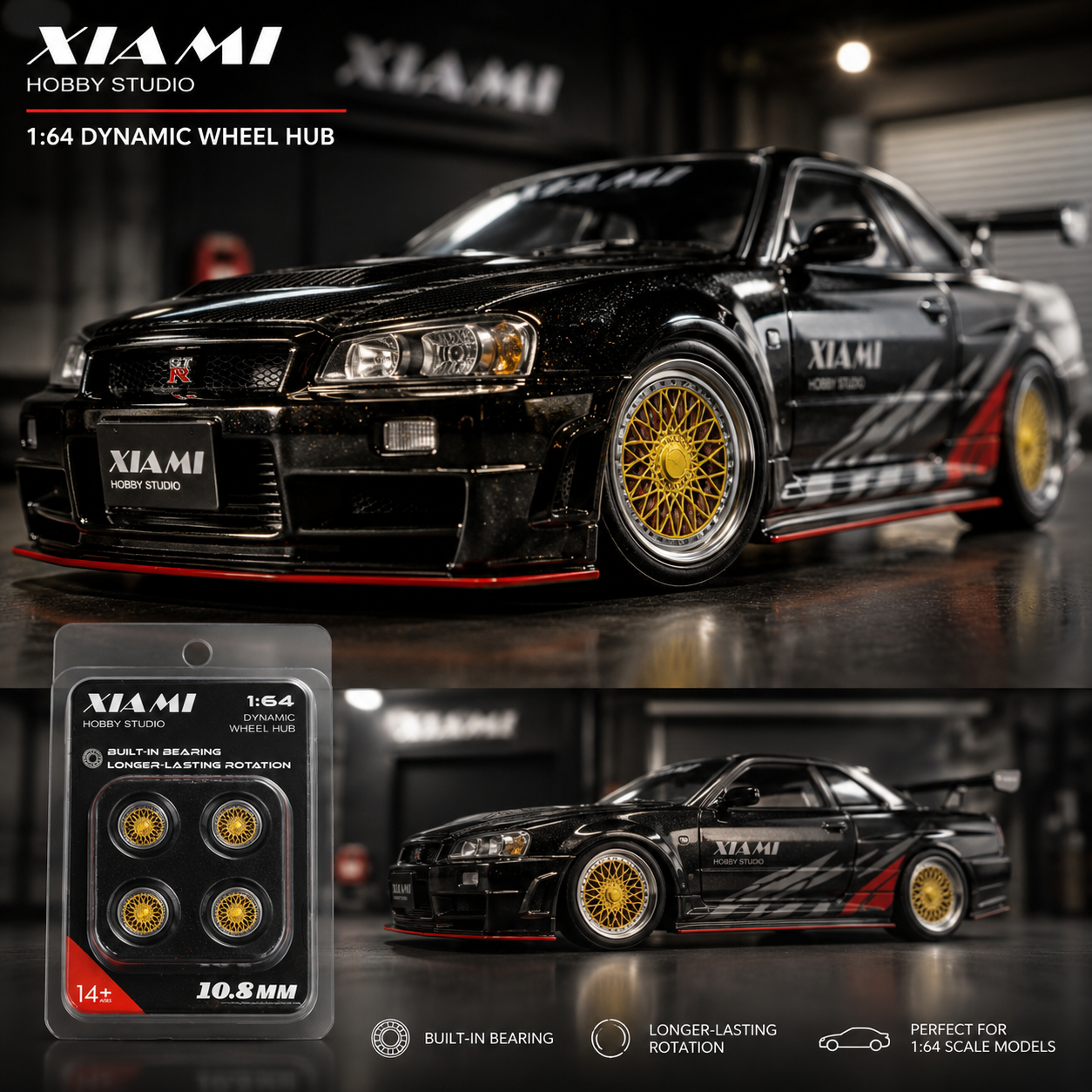 X-Scale 1/64 Model Car Rubber  - مراجعة Tire Insert Foam وسعره