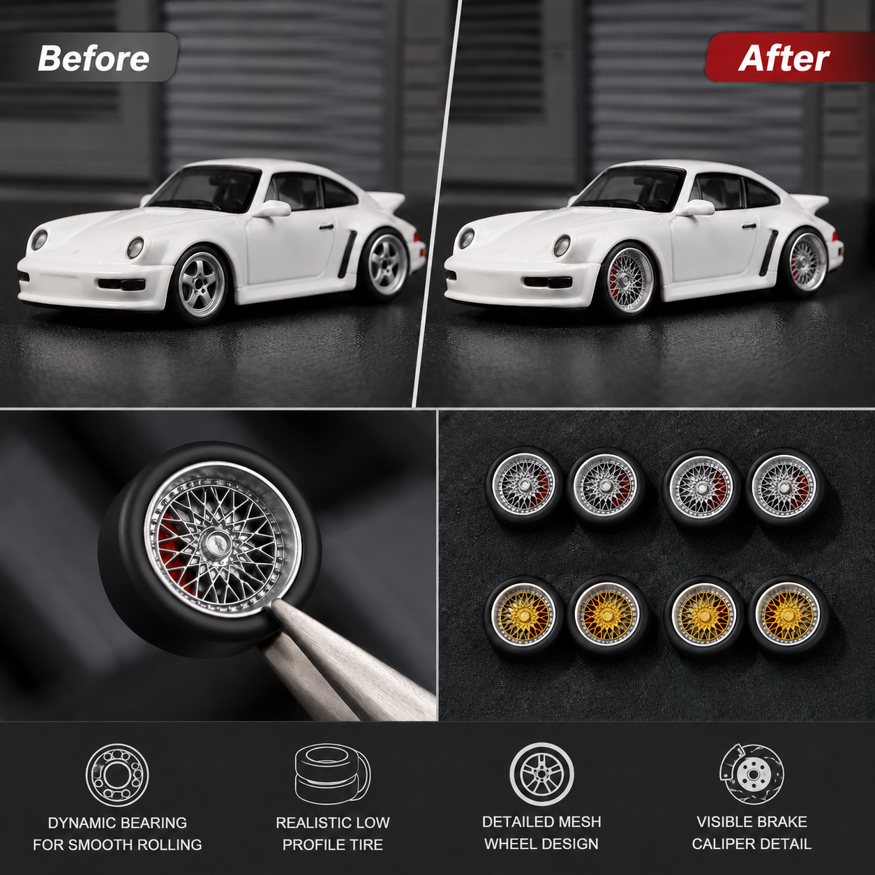 X-Scale 1/64 Model Car Rubber  - مراجعة Tire Insert Foam وسعره