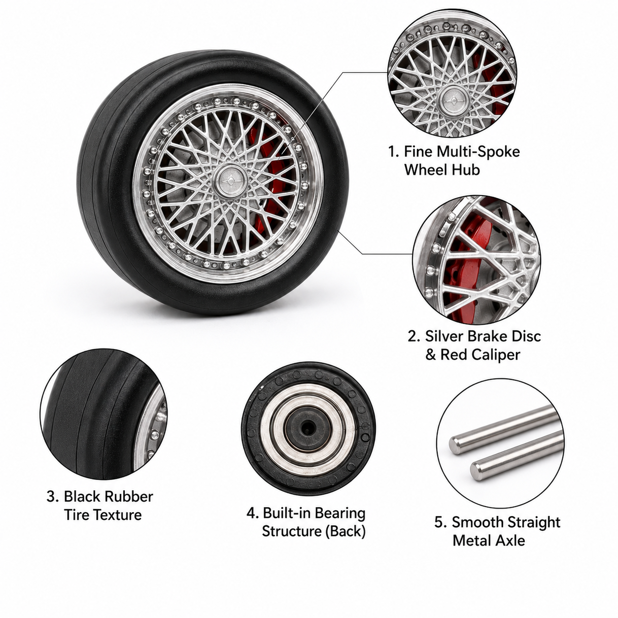 X-Scale 1/64 Model Car Rubber  - مراجعة Tire Insert Foam وسعره