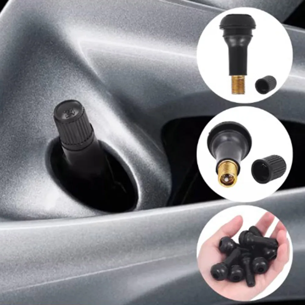 4Pcs Universal TR412 Snap-in C - مراجعة Tubeless Valve Core وسعره