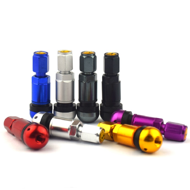 4pcs Universal Aluminum Alloy  - مراجعة Tubeless Valve Core وسعره