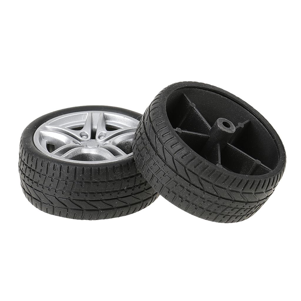 2pcs 40mm Simulation Rubber Wh - مراجعة Tire Insert Foam وسعره