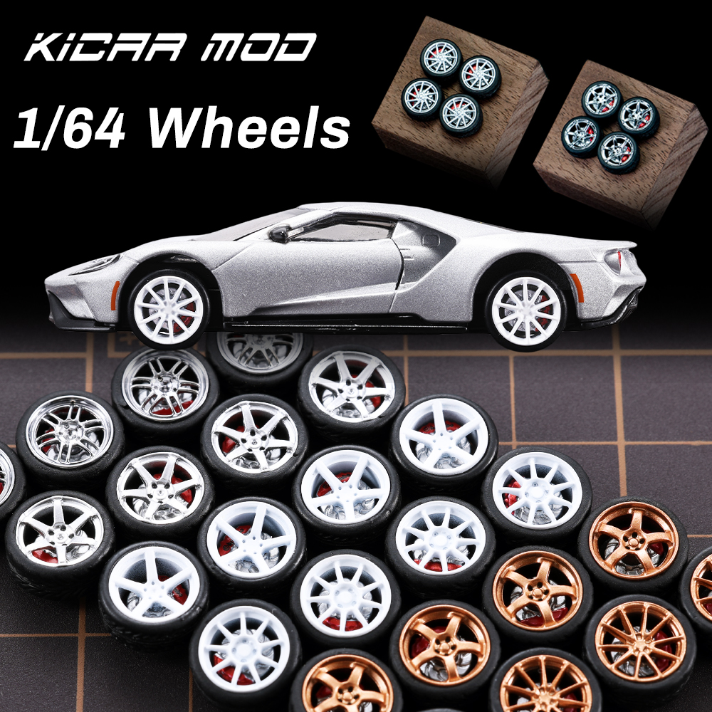 1/64 Model Car Wheels Tires 8  - مراجعة Tire Insert Foam وسعره