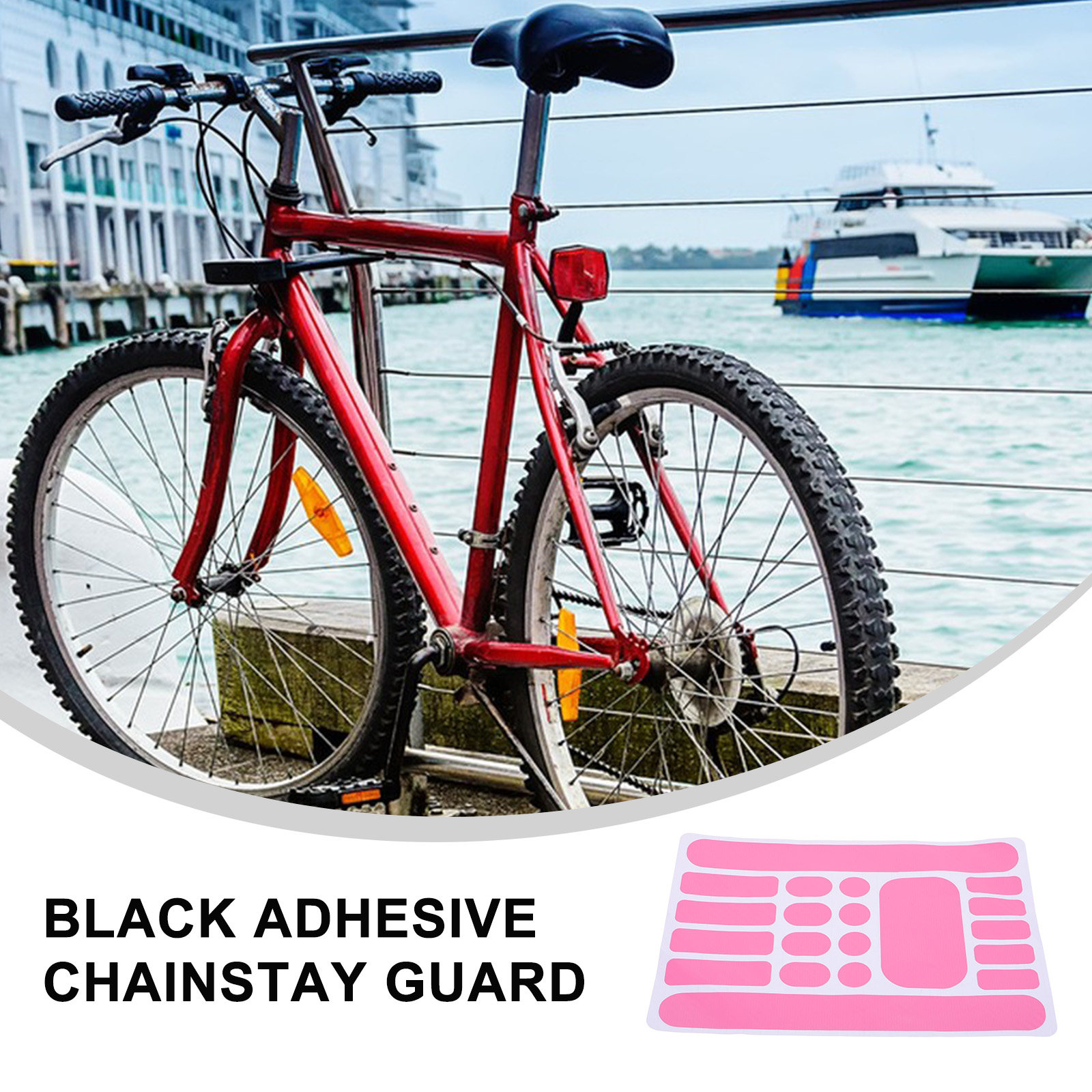 1 Sheet Bike Frame Protection  - مراجعة Mountain Biking Essentials وسعره