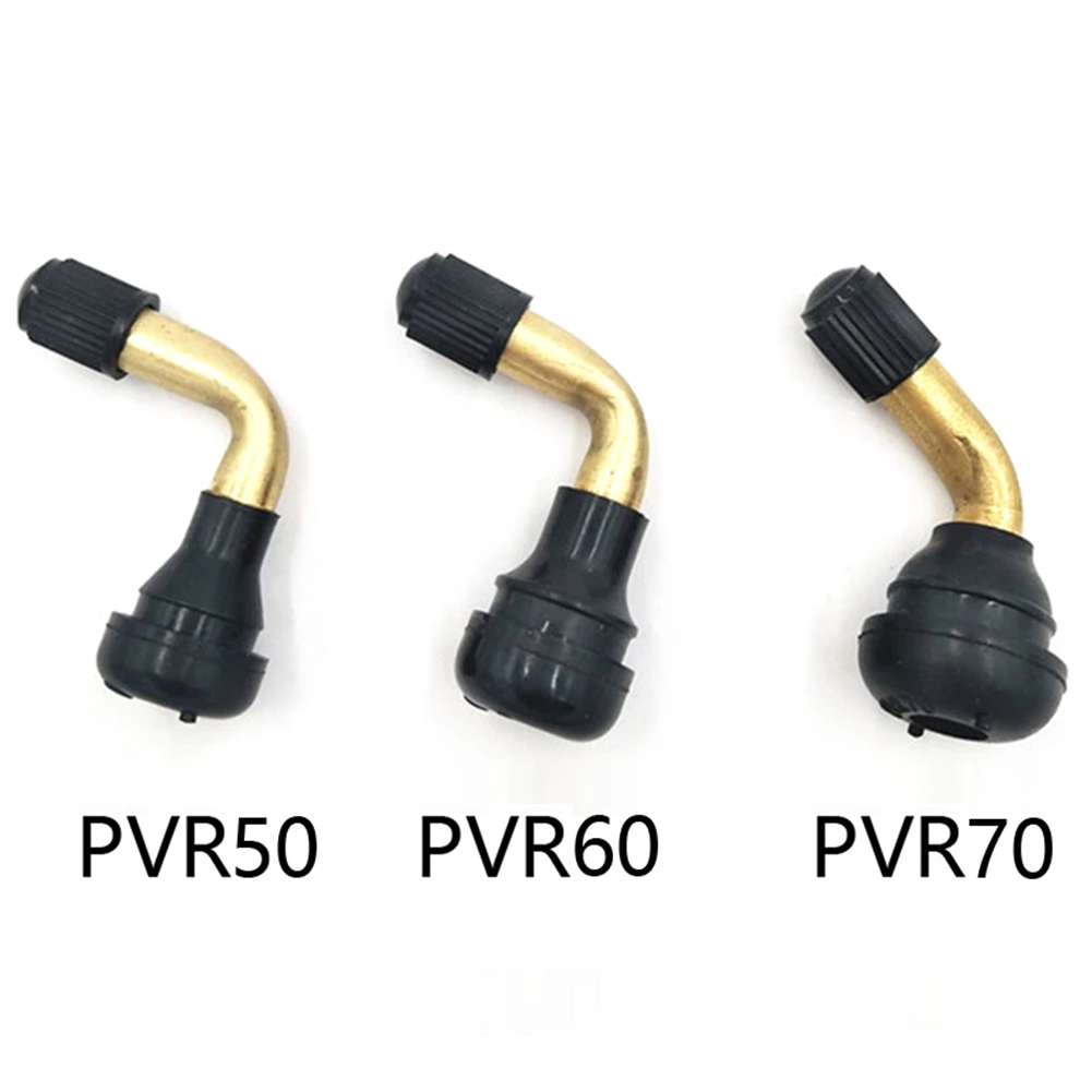 2pcs Rubber/Brass Angled Valve - مراجعة Tubeless Valve Core وسعره