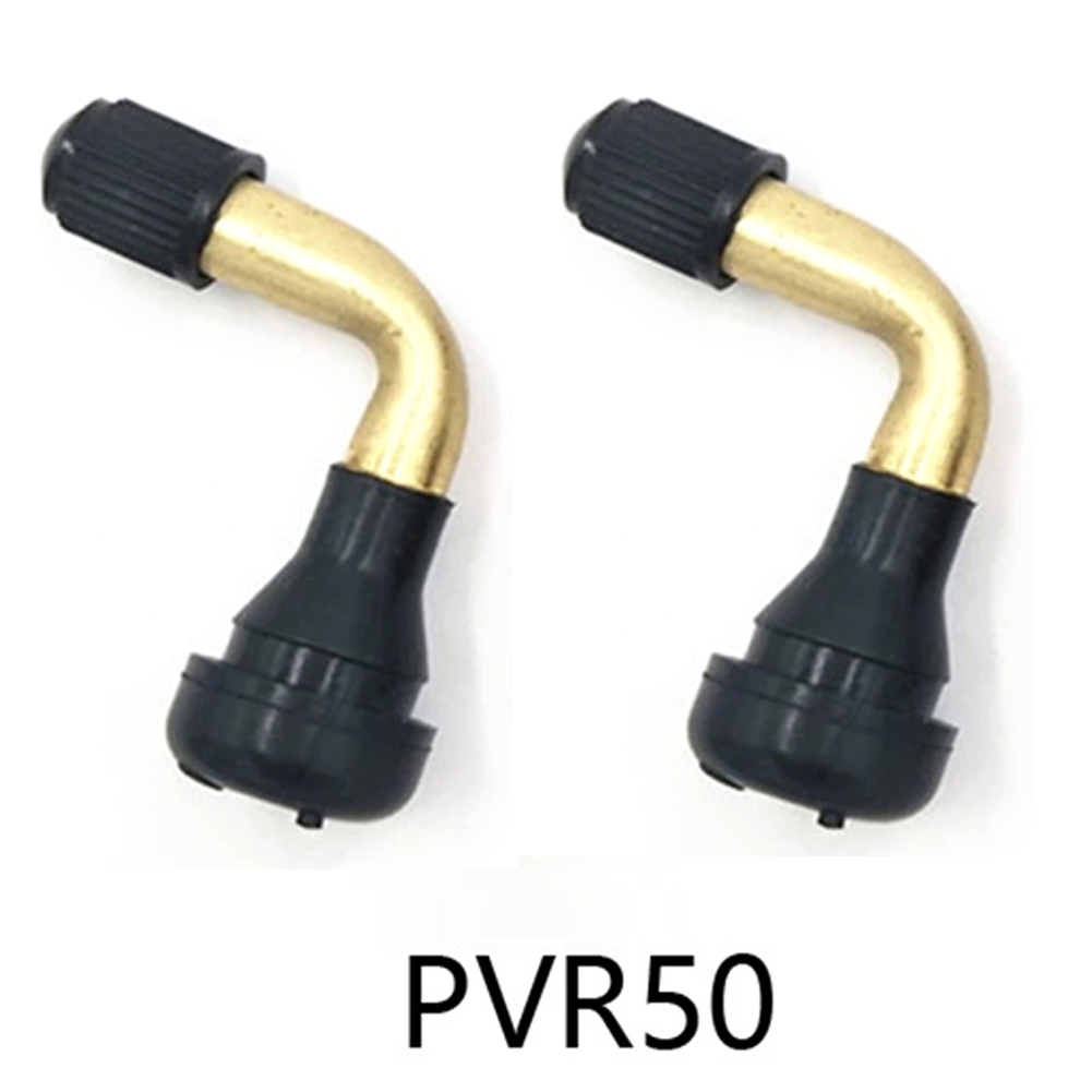 2pcs Rubber/Brass Angled Valve - مراجعة Tubeless Valve Core وسعره
