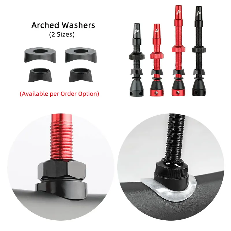 Bicycle F/V Tubeless Valve 44  - مراجعة Tubeless Valve Core وسعره