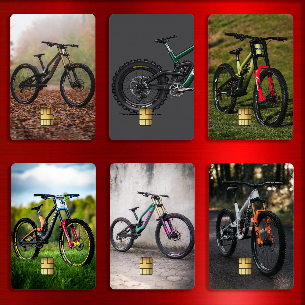 Bicycle Mountain Bike Stickers - مراجعة Mountain Biking Cartoon وسعره