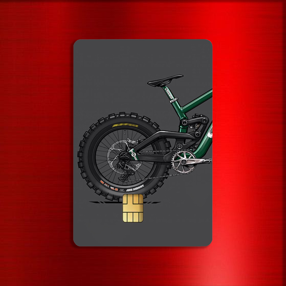 Bicycle Mountain Bike Stickers - مراجعة Mountain Biking Cartoon وسعره