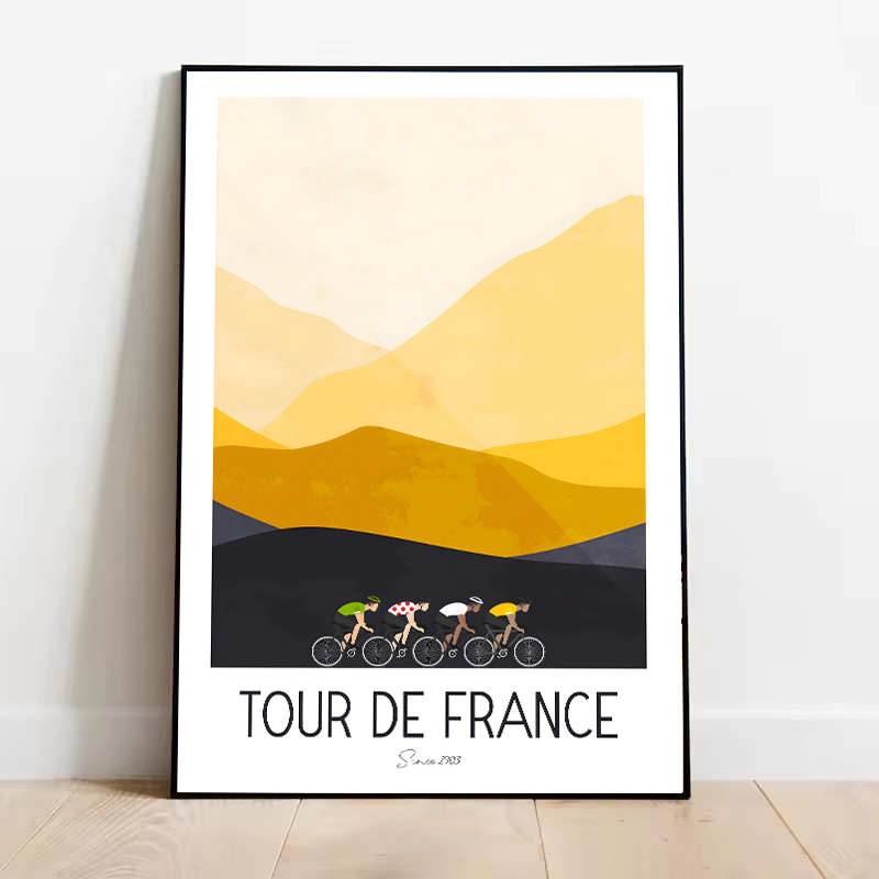 France Mountain Bike Poster Ca - مراجعة Mountain Biking France وسعره